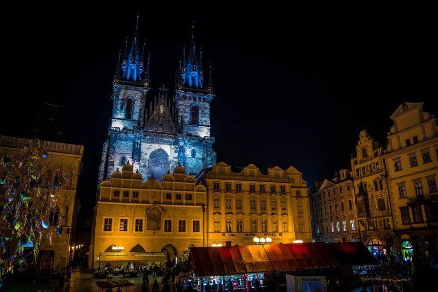 Вечерняя и ночная Прага