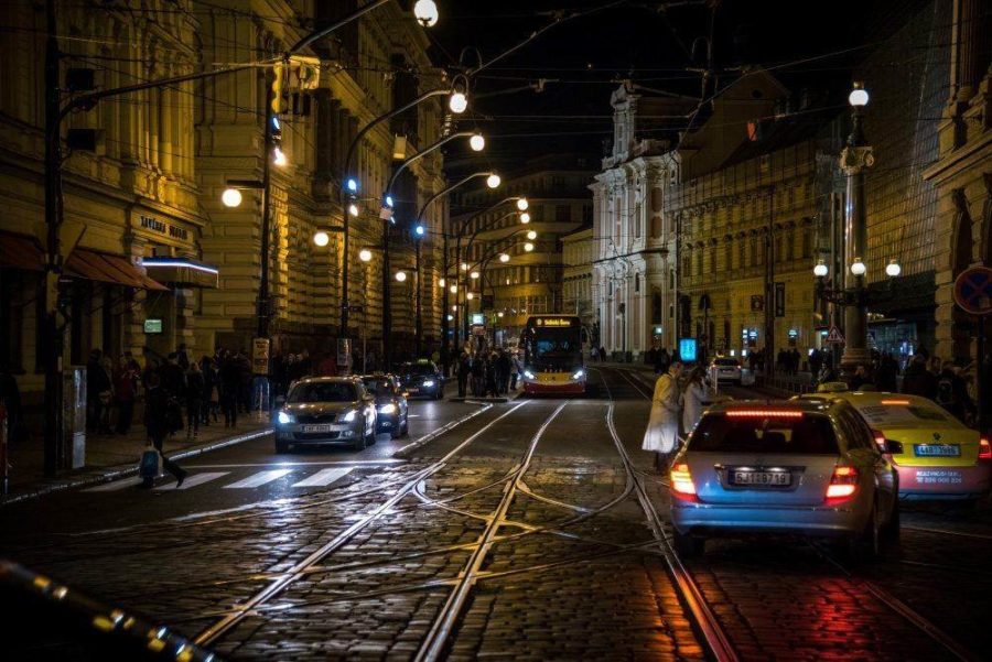 Вечерняя и ночная Прага